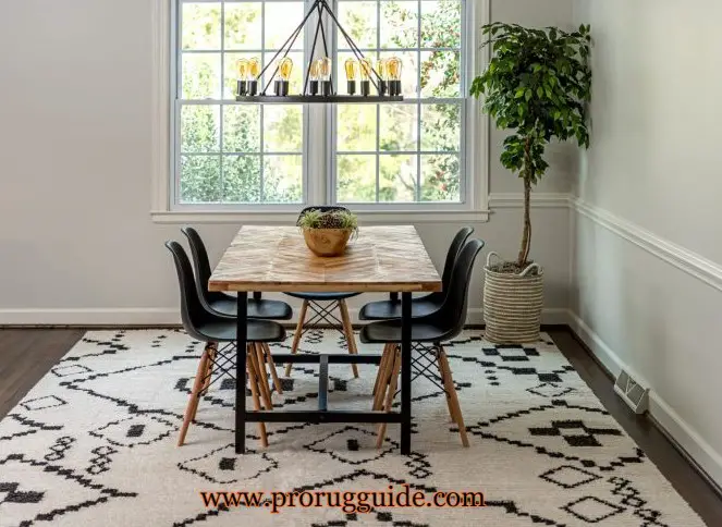 Rugs for under dining room table