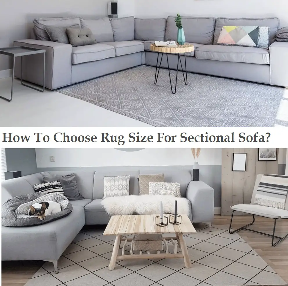 How To Choose Rug Size For Sectional Sofa?